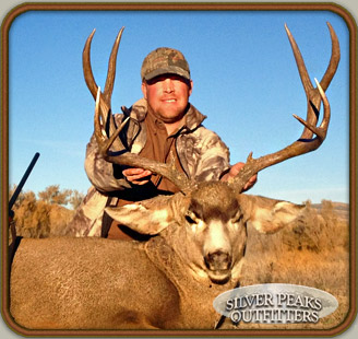 A big beautiful mule deer buck, taken with Silver Peaks Outfitters in Southwest Colorado!