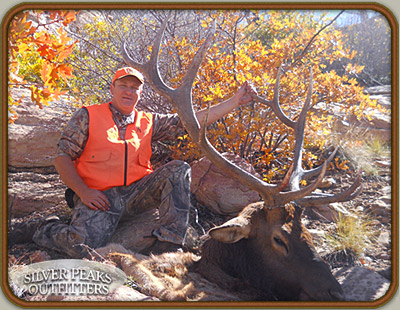 Wally's first Bull Elk is a real trophy wall-hanger