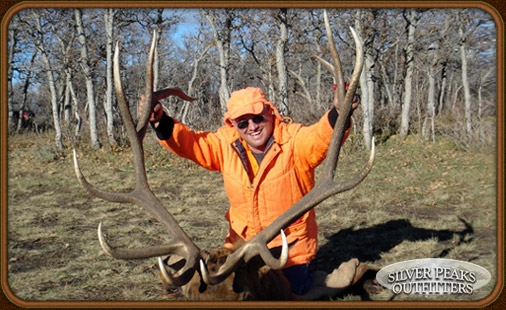 Kevin took this 6x6 wall hanger Trophy Elk with Silver Peaks Outfitters in Southwest Colorado